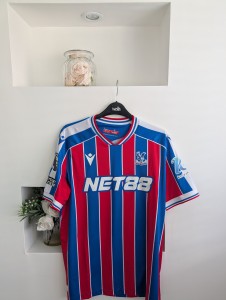 Brennan Johnson issued Crystal Palace Home Shirt. for sale on Ebay