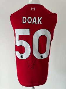 Signed BEN DOAK Shirt- Liverpool FC - EXACT PROOF/COA - Scotland Middlesbrough for sale on Ebay