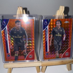 Romelle Donovan & Gustavo Nunes 03/25 Brentford - Topps PL Chrome - Matching  for sale on Ebay