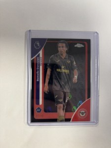 Topps Chrome Premier League 25/26 Romelle Donovan RC Logofractor #10 Brentford for sale on Ebay
