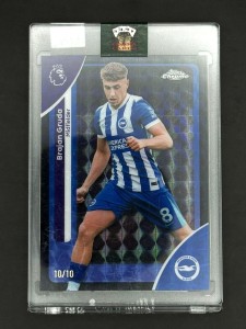 Brajan Gruda /10 2025-26 Topps Chrome Premier League Brighton for sale on Ebay