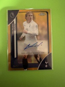 Topps Chrome Premier League 2026 - Luka Modric Auto /50 - Tottenham Hotspur for sale on Ebay