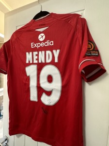 Jacob Mendy Signed Wrexham AFC Shirt - Shirt Sponsor GiftÃ‚Â (with COA) for sale on Ebay