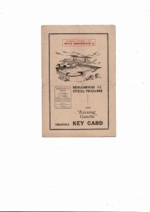 1952/53 Middlesbrough v West Bromwich Albion Football Programme for sale on Ebay