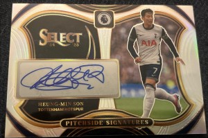 2024-25 Panini Select Tottenham Pitchside Signatures Heung-Min Son Auto #Ps-Hms for sale on Ebay