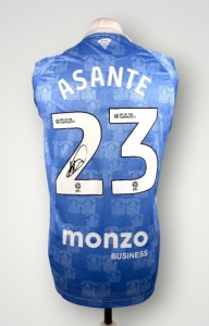 Signed BRANDON THOMAS ASANTE Shirt - Coventry City - PROOF/COA - for sale on Ebay