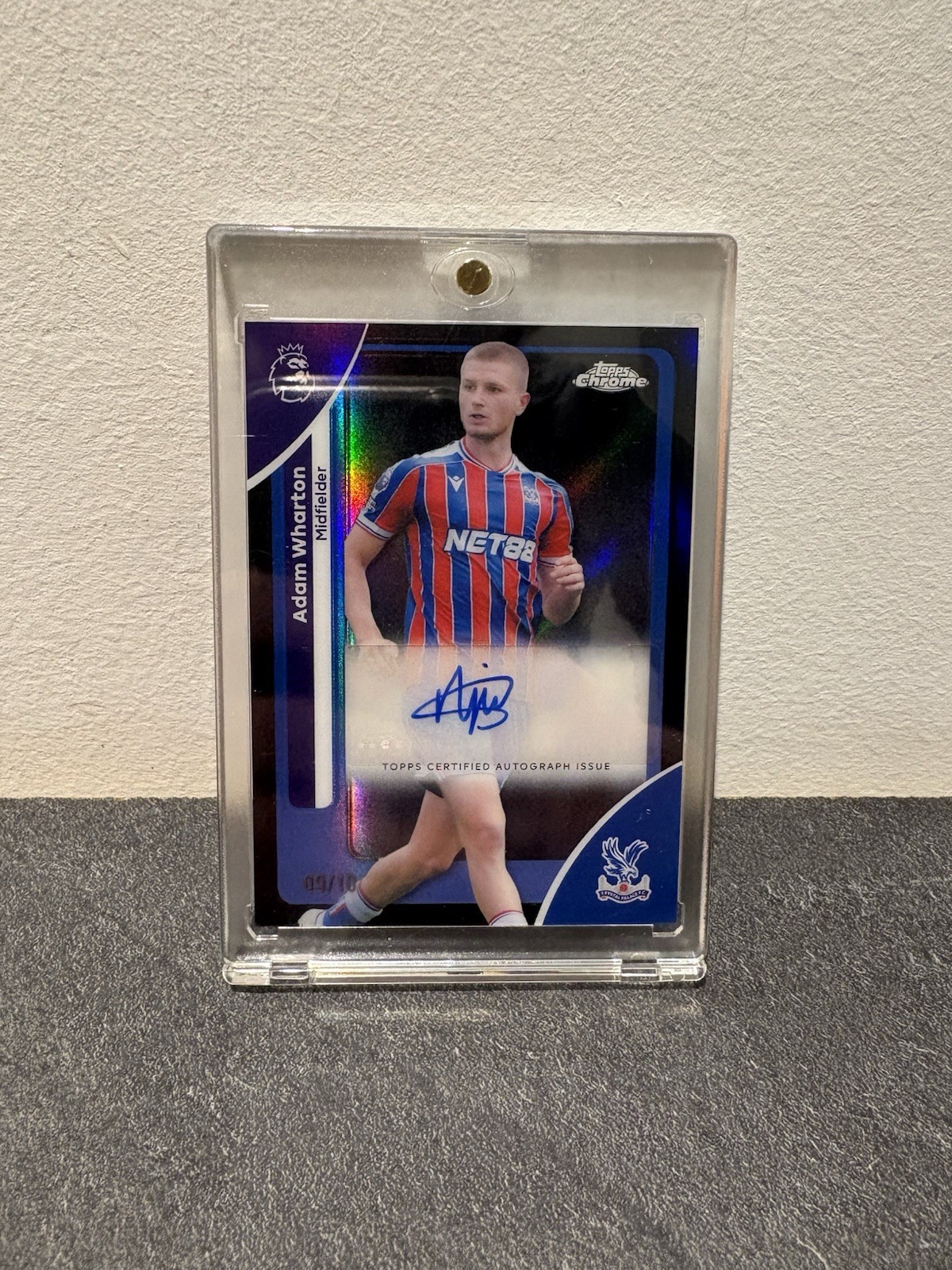 Adam Wharton Crystal Palace Topps Premier League 25/26  Autograph 9/10 for sale on Ebay