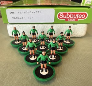 Subbuteo Lightweight Ref 105 Plymouth Argyle - Excellent Condition for sale on Ebay