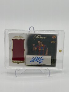 2025/26 Topps Forever FC Barcelona David Villa Seat Relict Auto for sale on Ebay