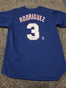 Alex Rodriguez Autographed Texas Rangers Majestic Jersey Medium Signed JSA COA for sale on Ebay