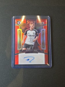 Harrison Reed Auto Panini Select Premier League 2023-24 Fulham  for sale on Ebay