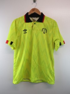 Vintage Sheffield United Umbro Football Shirt Original Fluorescent Yellow size S for sale on Ebay