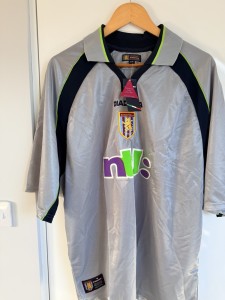 Aston Villa 2000-2001 Away Football Shirt XL Diadora NTL for sale on Ebay