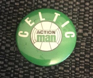 VINTAGE PALITOY ACTION MAN CELTIC FOOTBALL CLUB ORIGINAL PIN BADGE 1970's for sale on Ebay