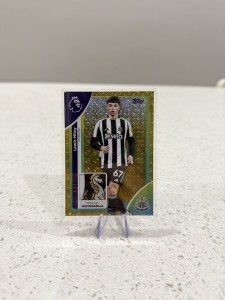 Topps Premier League Newcastle Lewis Miley Player worn relic 1/1!! for sale on Ebay