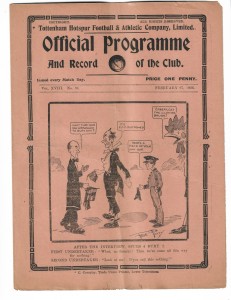 1925/26 - TOTTENHAM v MANCHESTER UNITED - 4 PAGER - RARE for sale on Ebay