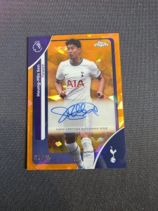 Topps Chrome Sapphire Premier League - HEUNG-MIN SON 04/25 - Tottenham - Auto for sale on Ebay