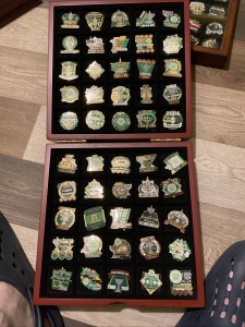 Celtic F.C Victory Pin Badge Collection with Presentation Box And Cards for sale on Ebay