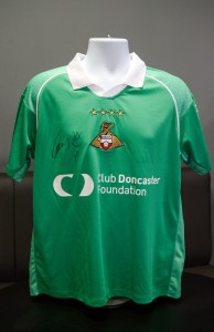 Doncaster Rovers' Fourth Shirt Signed by Louis Tomlinson for sale on Ebay