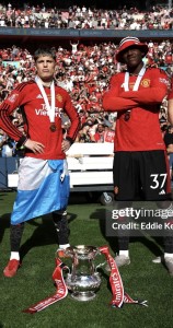 Match Worn / Issued Manchester United FA Cup Final Shirt 2024 Martial for sale on Ebay