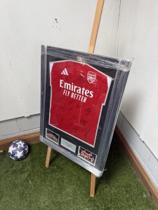 Arsenal FC 2025/2026 Squad Signed Shirt With COA for sale on Ebay
