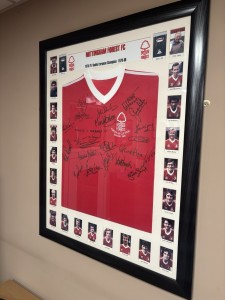 Nottingham Forest Double European Cup Winners Signed for sale on Ebay