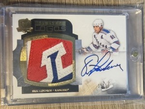 2011-12 The Cup ERIC LINDROS Limited Logos Patch Auto /50 SICK PATCH Rangers SSP for sale on Ebay
