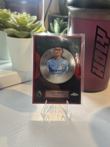 Phil Foden 1/5 Triple Platinum Case Hit Topps Chrome Manchester City for sale on Ebay