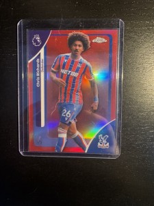 Topps Chrome Premier League 2026 Chris richards 3/5 Red Crystal Palace for sale on Ebay