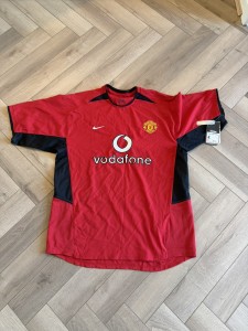 Man Utd Home Shirt 2002 for sale on Ebay