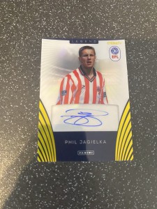 Phil Jagielka EFL Eternity Legend Auto /5 Sheffield United for sale on Ebay