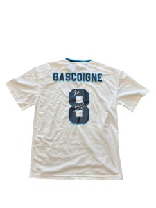 Paul Gascoigne Hand Signed Glasgow Rangers Football Shirt for sale on Ebay