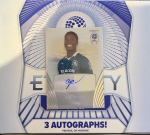 EFL Eternity Autograph - Bim Pepple - AUT 40 - Plymouth Argyle for sale on Ebay