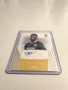 Panini EFL Eternity Bim Pepple Autograph /5 Plymouth Argyle Bookend! for sale on Ebay