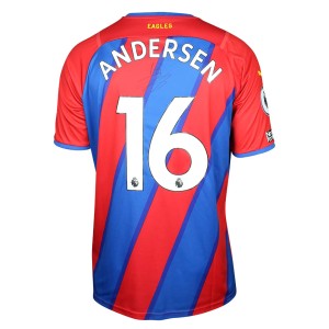 Match Worn Signed Crystal Palace (CPFC) Home Shirt v Watford - Joachim Andersen. for sale on Ebay