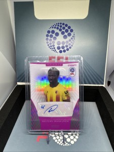 Panini EFL Eternity Nestroy Irankunda Rookie Autograph Card 12/20 Watford for sale on Ebay