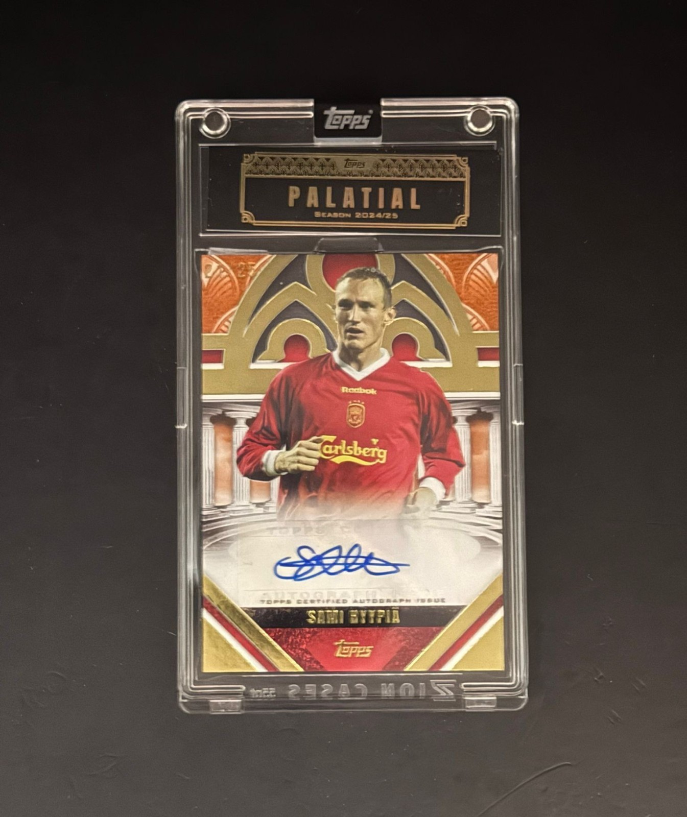 Sami Hyypiä Auto /25 2024-25 Topps Palatial Liverpool FC for sale on Ebay