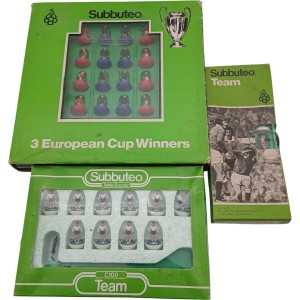Subbuteo 3x European Cup Winners Teams C175, Tottenham Hotspur & Manchester Utd for sale on Ebay