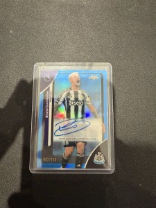 Topps Premier League 2026 Bruno Guimaraes Autograph Card /150 Newcastle United for sale on Ebay