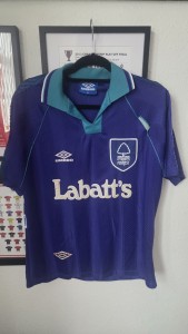 Nottingham Forest 1993-1995 Vintage Away Shirt for sale on Ebay