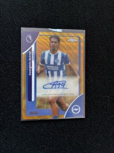 Georginio Rutter Topps 2026 Premier League Brighton & Hove Autograph for sale on Ebay