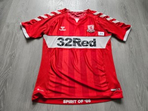 Mens hummel Middlesbrough Home football shirt 19/20 Size L for sale on Ebay