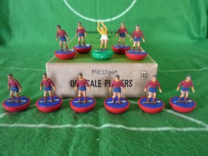 Subbuteo Classic Heavyweight team Ref 103 Messina with reference sticker for sale on Ebay