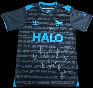 Ipswich Town Squad Signed 2025/26 Third Football Shirt Autograph - COA & PROOF for sale on Ebay