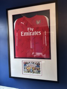 Signed Arsenal shirt 2014/15 season - FA Cup winning season for sale on Ebay
