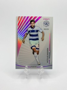 Nicolas Madsen Magenta /25 2025-26 Panini EFL Eternity Queens Park Rangers for sale on Ebay