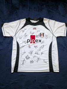 Vintage Fulham FC Squad Signed Home Shirt The greatest Fulham side  for sale on Ebay