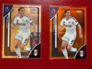 Topps Chrome Premier League 2026 Harry Wilson Logofractor Bundle - Fulham - /25 for sale on Ebay