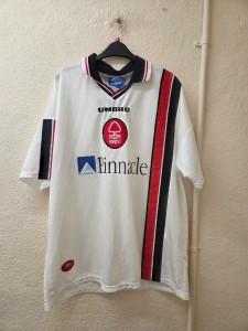 Unisex UMBRO Nottingham Forest vintage away shirt 1997-99 UKXXL - CG I05 for sale on Ebay