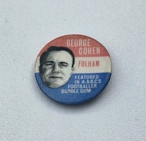 A&BC BUBBLE GUM FULHAM GEORGE COHEN VINTAGE 60'S PIN BADGE RARE for sale on Ebay